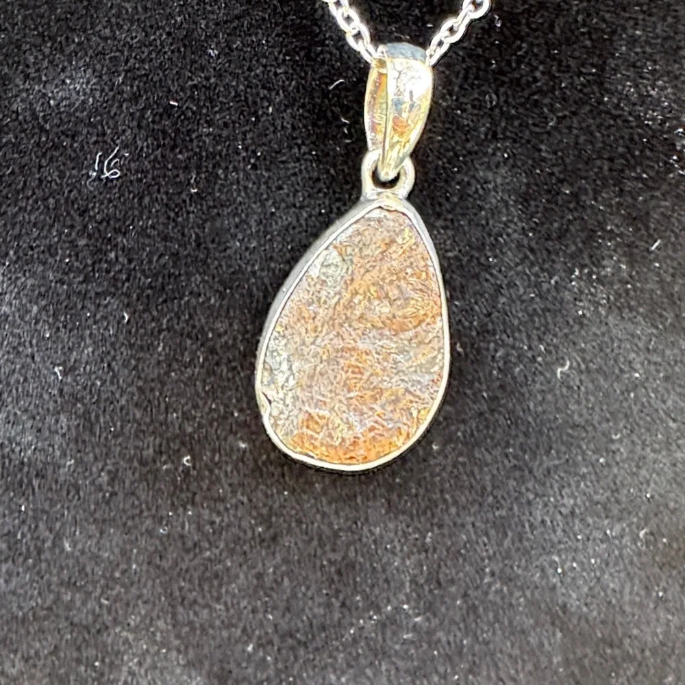 Astrophyllite Pendant 925 silver